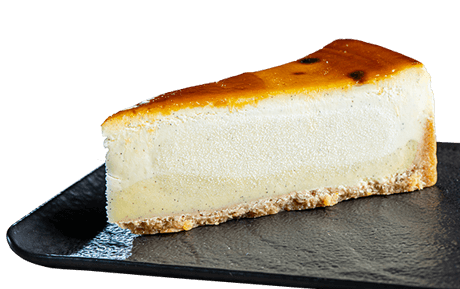 Creme Brulee Glazed Cheesecake